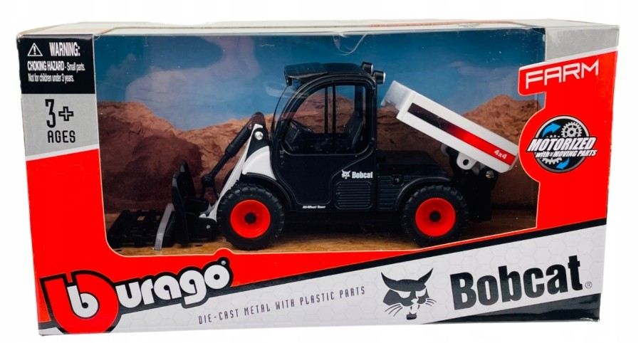 Bburago BOBCAT Toolcat 5600 with Snow Plow 4893993318056