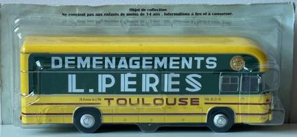 Berliet Carrosserie Dubos Toulouse French Bus Model Diecast Hachette 1:43 Scale