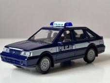 Polonez Caro Plus Police Legendary Polish Car Model Blue Diecast 1:43 Welly