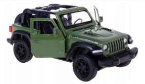 Jeep Wrangler Rubicon American Car Model Toy Diecast RMZ City Green 1:32