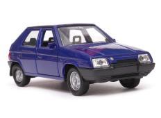 Skoda Favorit Czech Republic Popular Car Model Blue Diecast 1:34 Welly