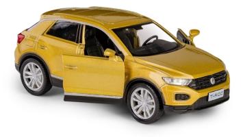 Volkswagen T-Roc Germany Luxury Car Model Diecast Toy RMZ Gold 1:34