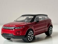 Land Rover Concept British Sports Car Model Diecast Red 1:43 Scale Bburago