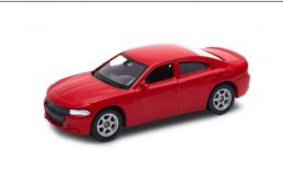 Dodge Charger 2016 Red Model Diecast 1:60 Scale Welly