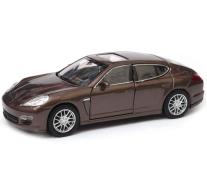 Porsche Panamera S Germany Luxury Car Model Brown Diecast 1:34-1:39 Scale Welly