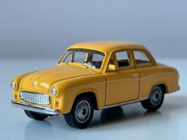 Syrena 105 Model Yellow Car Diecast 1:60 Scale Welly