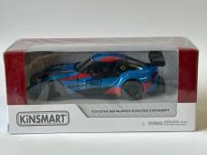 Toyota Supra Racing Concept Car Model Toy Diecast Blue 1:36 Scale Kinsmart