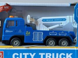 Lorry/Truck Tug Ruijia Light Sounds Model Toy New in Box Probably 1:32