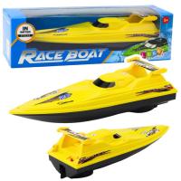 Yellow Yacht Club Race Boat Supply Batteries Bath Pool Funny Toys for Boys