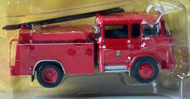 Berliet GAK 17 French Fire Truck/Lorry Model Diecast Hachette 1:43 Scale