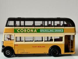 Leyland PD1 Lowbridge East Midland British Bus Model Diecast Toy 1:76 Scale EFE