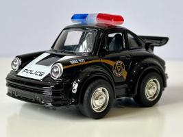 Porsche? Police Classic Germany Car Model Toy Diecast 1:38 Scale Try Me