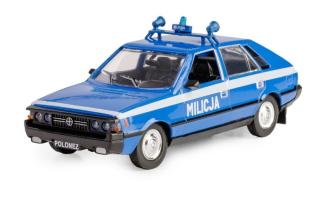 FSO Polonez Police (Milicja) Polish Vintage Car Model Diecast 1:43 PRL