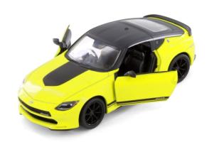 2023 Nissan Fairlady Customized Model Car Diecast Yellow Toy 1:36 Scale Kinsmart