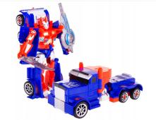 Change Robot Super Hero Changed the Samurai Deformation Truck Car Children Gift