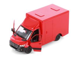 Mercedes-Benz Sprinter Germany Model Toy Car Red Diecast 1:48 Scale Kinsmart