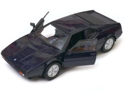 BMW M1 Classic Germany Sports Car Model Navy Diecast 1:34-1:39 Scale Welly