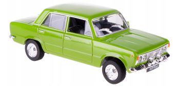 Fiat 125p Polish/Italian Vintage Car Model Diecast Green 1:43 Scale Daffi