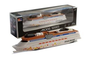 Ship Boat Yacht Star Cruise Model Toy Function Try My Sound Light 4 Wheels