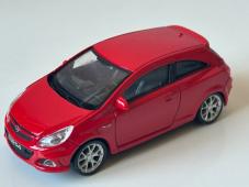 Opel Corsa OPC Supermini Germany Car Model Metal Diecast Toy Red 1:43 Welly