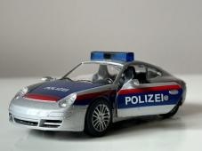 Porsche 911 Bundespolizei Austrian Police Car Model Toy Diecast Amercom 1:43