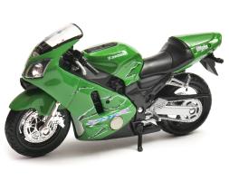 2001 Kawasaki Ninja ZX-12R Japanese Sport Bike Motorcycle Model Toy Diecast 1:18