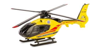 Helicopter Air Ambulance Polish Airbus EC135 Model Toy Diecast 1:100 Scale Daffi
