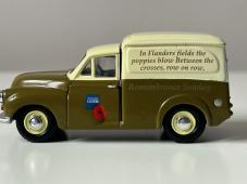 Limited Edition Morris Minor Flanders Field British Car Model Diecast Oxford