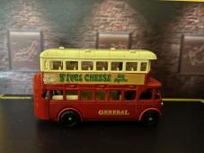 1932 AEC Regent Cheese British Vintage Bus Model Diecast