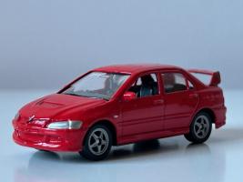 Mitshubishi Lancer Red Model Diecast 1:60 Scale Welly