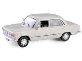 Fiat 125p Polish/Italian Vintage Car Model Diecast Grey 1:43 Scale Daffi