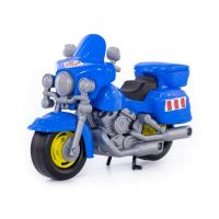 Police Blue Motor "Chopper" Toy - Length 27 cm