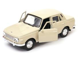 Wartburg 353 Classic East Germany Car Model Diecast Cream 1:34-1:39 Scale Welly