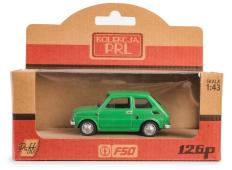 Fiat 126P "Maluch" Polish Italian Vintage Car Model Diecast Green 1:43 Daffi