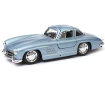 Mercedes-Benz 300 SL Germany Sport Car Model Diecast Toy Blue 1:34 Welly
