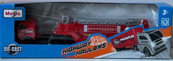 Truck/Lorry Highway Haulers Fire Brigade Model Toy Diecast 1:64-1:87 Maisto