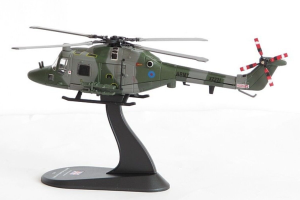 Westland Lynx AH7 -2008 British Military Helicopter Model Diecast Amercom 1:72