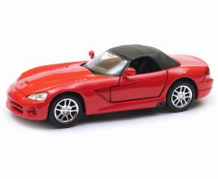 2003 Dodge Viper SRT-10 Soft Top Car Model Orange Diecast 1:34-1:39 Scale Well