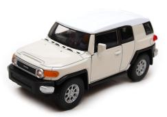 Toyota FJ Cruiser Japanese Luxury Car Model Diecast Cream 1:34-1:39 Scale Welly