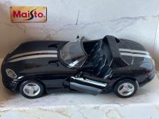 Viper? American Sports Car Model Black Diecast 1:43 Scale Maisto