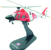 Agusta A109 Coast Guard - 2004 American Helicopter Rescue Diecast Amercom 1:72