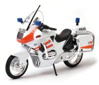 BMW R 1100 RT Police Version German Bike Motorcycle Model Toy Diecast 1:18