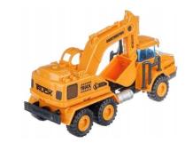 Crane Excavator Truck Vehicle Construction Machine Model Diecast 1:50 Daffi