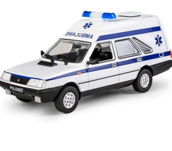 Polonez Cargo Ambulance Polish Classic Car Model Toy Diecast 1:43 Scale Da