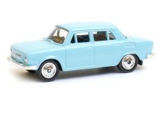 Skoda 100 Czech Republic Car Model Blue Diecast 1:60 Scale Welly