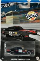 Custom Ford Maverick Model Car Vintage Diecast 1:64 Scale Hot Wheels Toy Mattel