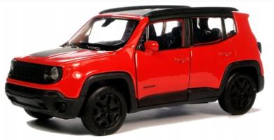 2016 Jeep Renegade Trailhawk American Car Model Diecast 1:34-1:39 Scale Welly