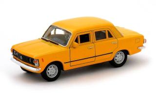 Fiat 125p Legendary Polish/Italian Car Model Orange Diecast 1:43 Welly