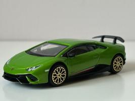 Lamborghini Huracan Performante Italian Car Model Green Diecast 1:43 Bburago