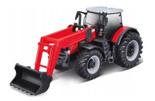 Massey Ferguson 8740S Loader American Tractor Model Diecast Bburago